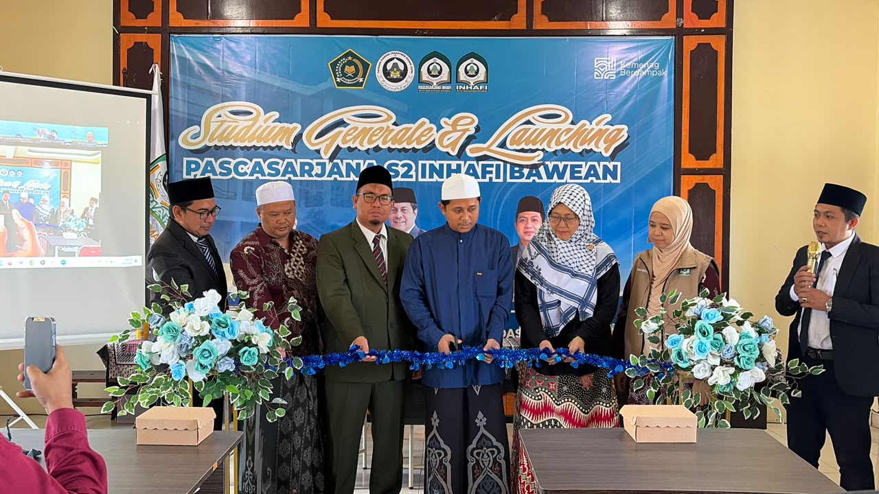 Studium General & Launching kuliah perdana Pascasarjana S2 INHAFI Bawean 2026