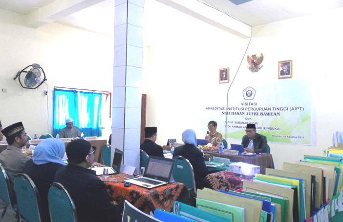 Visitasi Akreditasi Institusi Perguruan Tinggi (AIPT) Stai Hasan Jufri Bawean