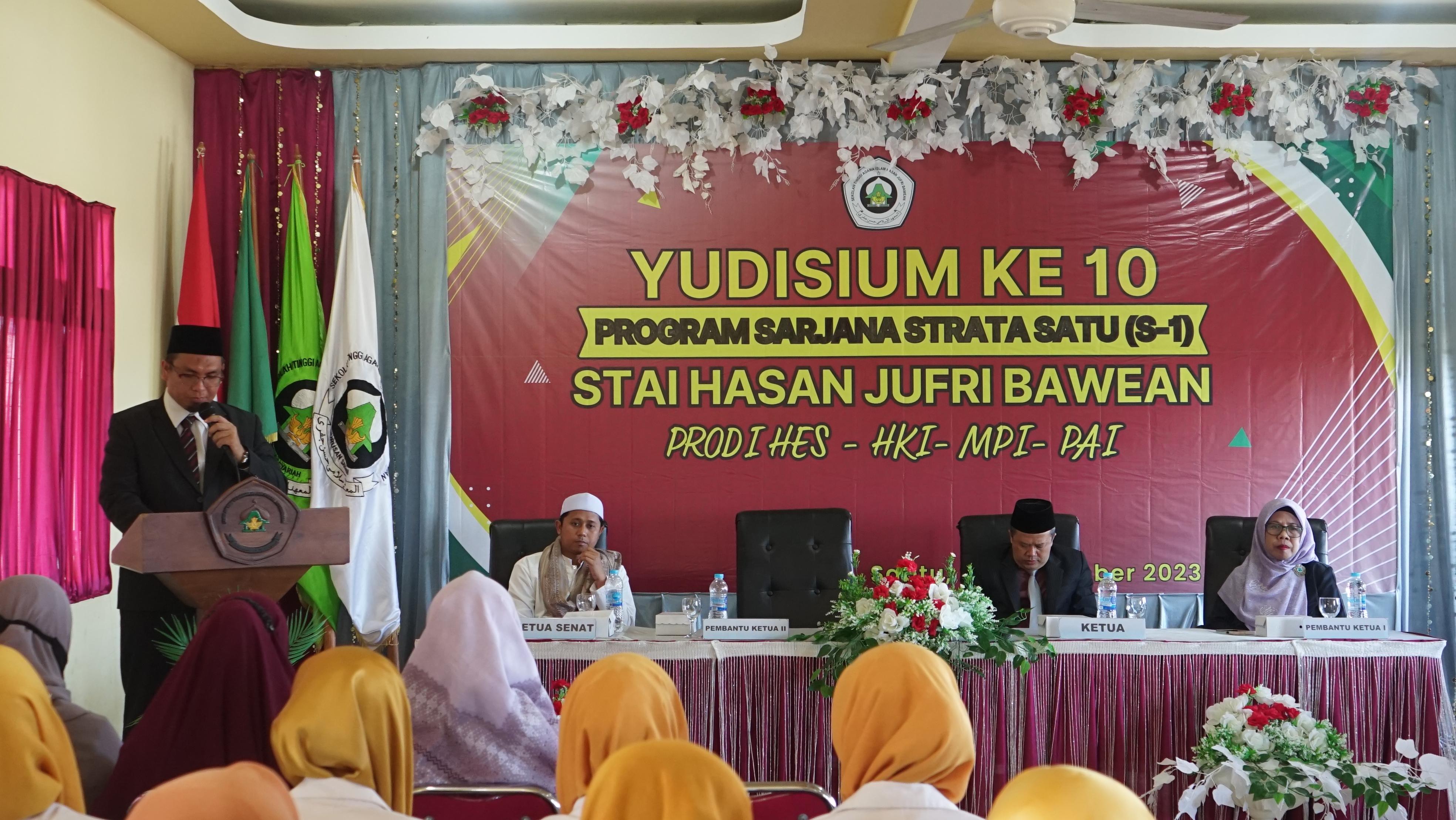 104 Mahasiswa STA Hasan Jufri Bawean Menyandang Gelar Sarjana