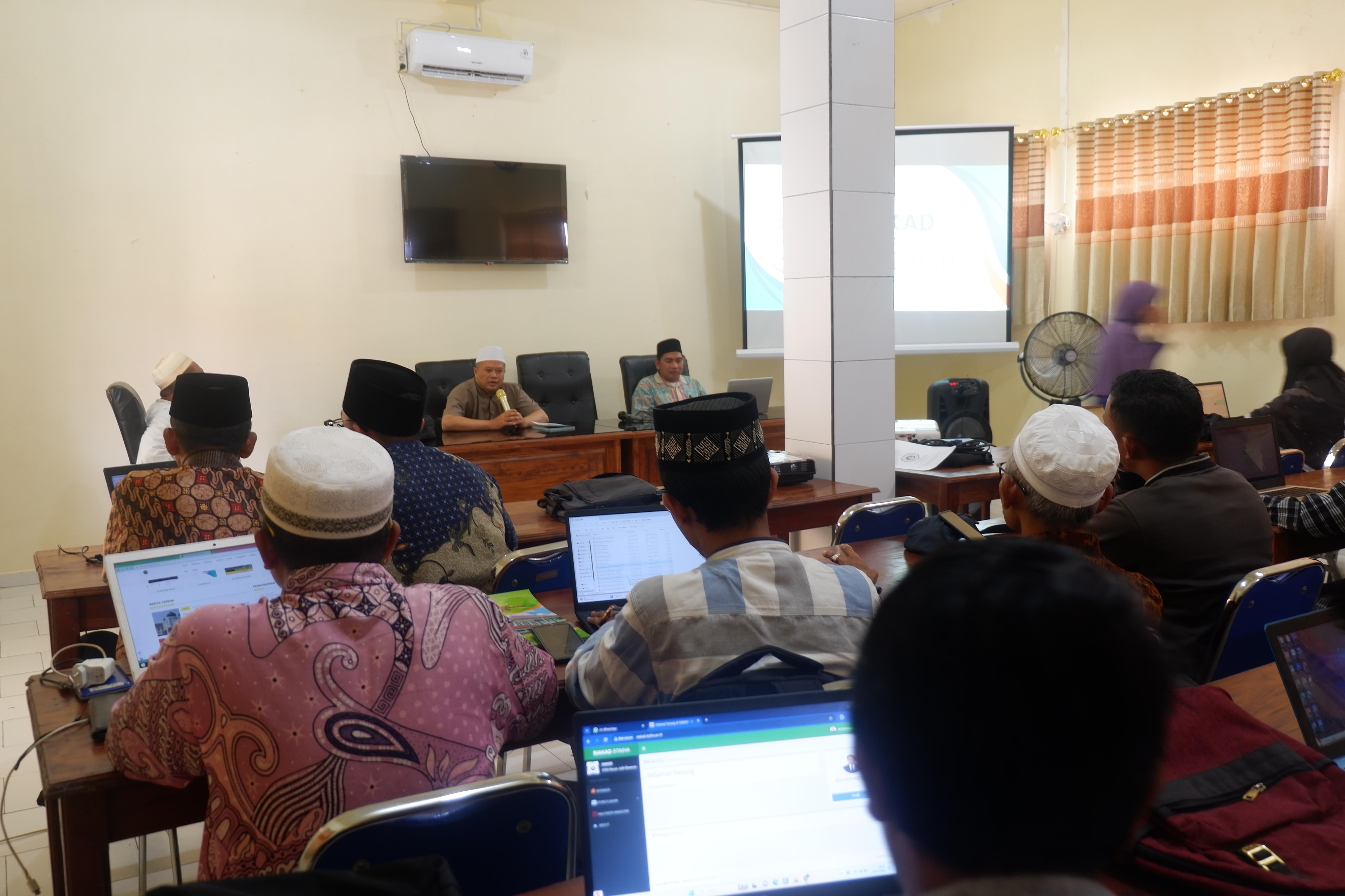 Sosialisasi Penggunaan SIAKAD, RPS dan  Tugas Akhir Bagi Dosen dan Tendik di Lingkungan Kampus STAIH
