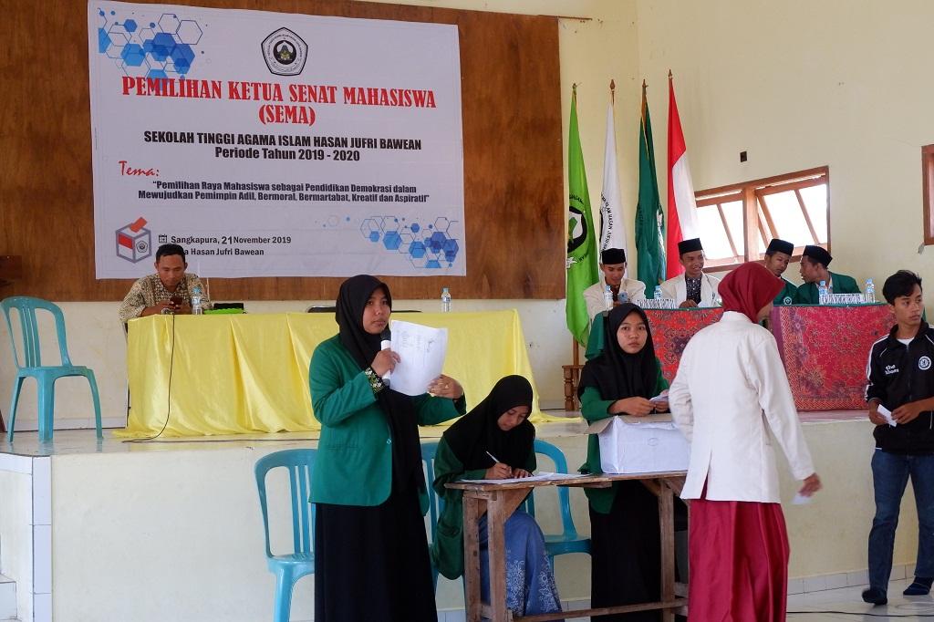 PEMILIHAN KETUA DAN WAKIL SENAT MAHASISWA (SEMA) PERIODE 2019-2020
