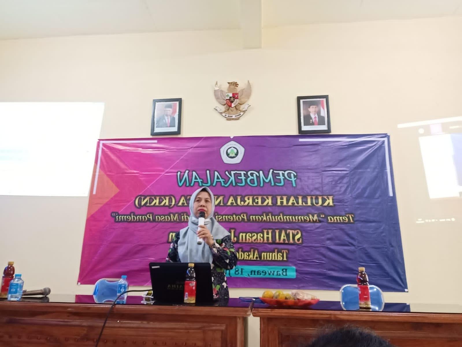 65 Mahasiswa STAI Hasan Jufri Bawean mengikuti Pembekalan KKN Online