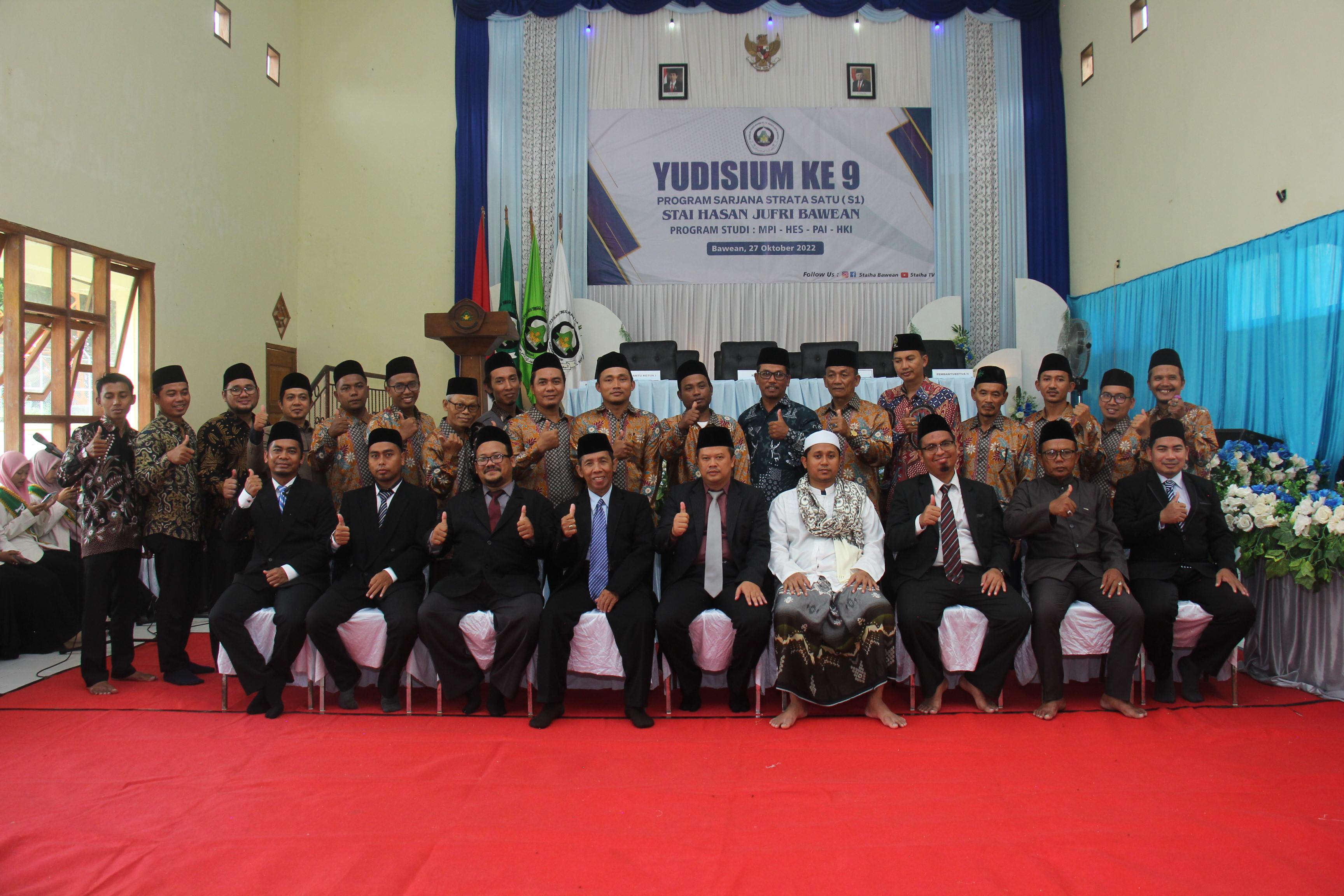 Gelar Yudisium ke-9, STAIHA Bawean Yudisium 64 Mahasiswa