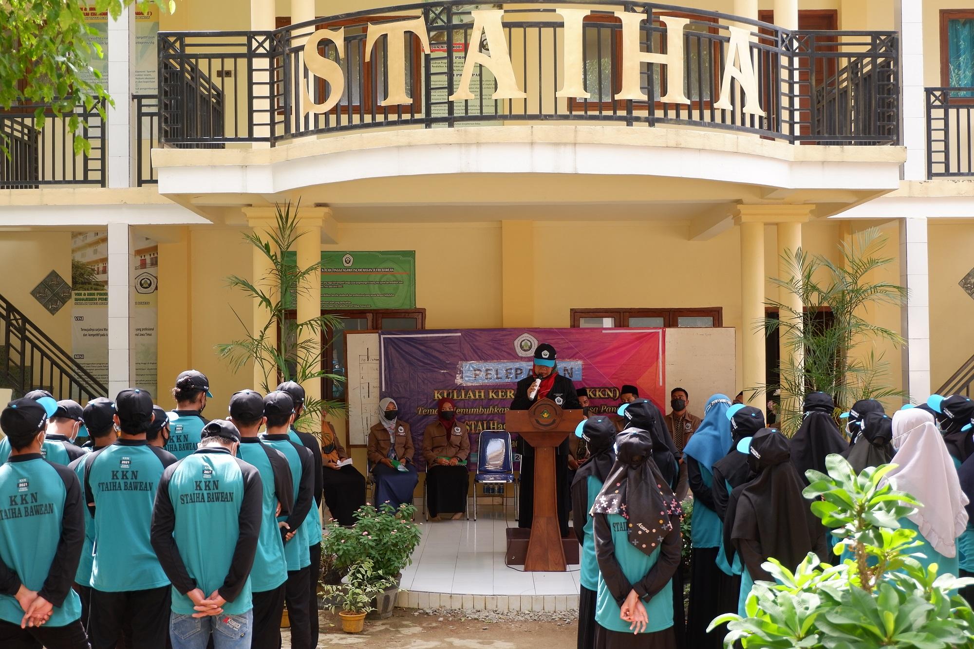 PUKET I STAIHA Lepas 64 MAhasiswa KKN IX 2021
